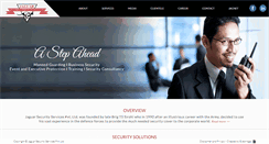 Desktop Screenshot of jaguarsecurity.in